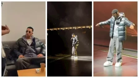 محمد رمضان ينشر صور وفيديوهات من استعدادات حفل"لاديفانس أرينا" في باريس