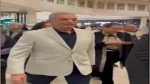 أول ظهور لمحمود حميدة في عرض فيلم الملحد بعد خروجه من المستشفى