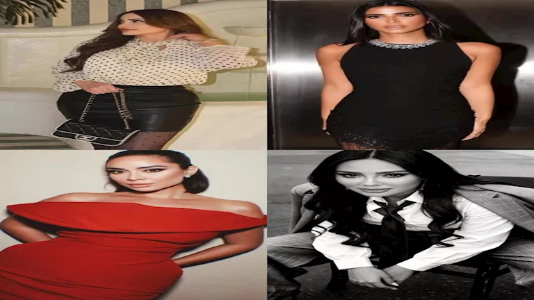 5 إطلالات حمراء للنجمات.. استلهمي فستانك لرأس السنة 5 إطلالات حمراء للنجمات.. استلهمي فستانك لرأس السنة