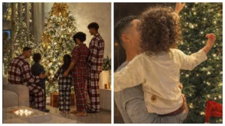 "أجواء عائلية".. جورجينا تحتفل مع كريستيانو رونالدو بالكريسماس