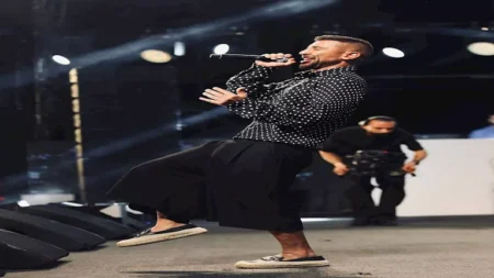 حصاد 2025.. 16 صورة لأبرز إطلالات أحمد سعد المُثيرة للجدل حصاد 2025.. 16 صورة لأبرز إطلالات أحمد سعد المُثيرة للجدل