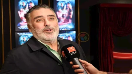 تامر حبيب يحضر العرض الخاص لفيلم "الست"