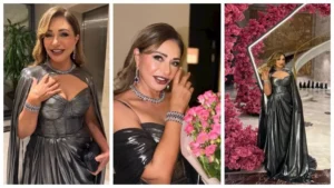 "فستان لامع جريء".. ليلى علوي تخطف الأنظار في مهرجان البحر الأحمر السينمائي