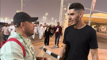 كريم بوضياف لاعب الدحيل لـ"مصر24": الكل فائز في كأس العرب كريم بوضياف لاعب الدحيل لـ"مصر24": الكل فائز في كأس العرب