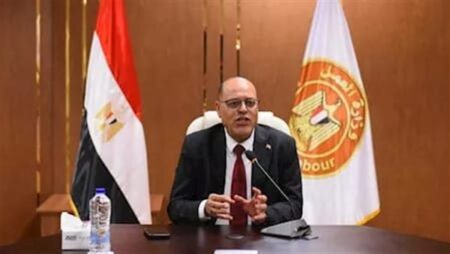 وزير العمل يعلن إيقاف نشاط "فاست كنترول" لإلحاق العمالة بالخارج ببني سويف
