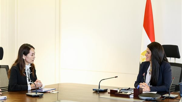 وزيرة التخطيط تستقبل النائب الأول لرئيس"جايكا" في أول زيارة لها لمصر