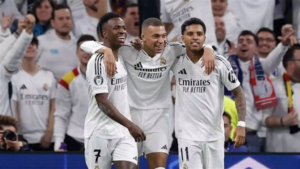 مبابي يقود ريال مدريد أمام إشبيلية في الدوري الإسباني