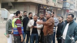 متابعة مشروع تطوير شارع الإخلاص بحي الطالبية