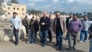نائب محافظ الجيزة يتفقد عددا من المشروعات الخدمية بمركز منشأة القناطر