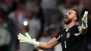 كأس العرب.. يزيد أبو ليلى رجل مباراة الأردن والعراق