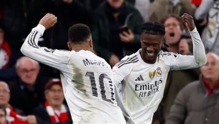 ريال مدريد يصعق أتلتيك بلباو في معقل سان ماميس ريال مدريد يصعق أتلتيك بلباو في معقل سان ماميس