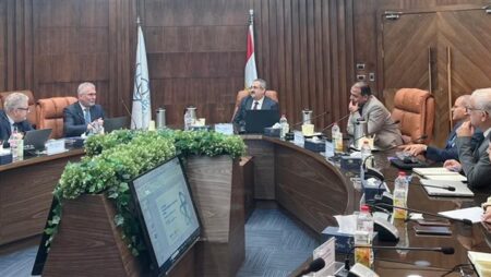 رئيس هيئة الرقابة النووية والإشعاعية يستقبل مسئولي مؤسسة الدعم الفني التشيكي رئيس هيئة الرقابة النووية والإشعاعية يستقبل مسئولي مؤسسة الدعم الفني التشيكي