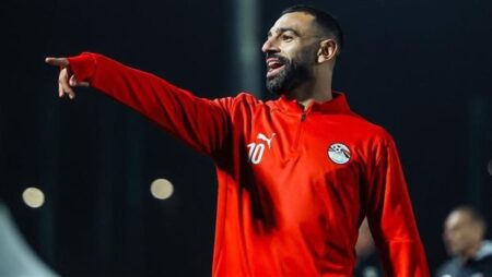 محمد صلاح يصل للهدف ال8 بأمم إفريقيا