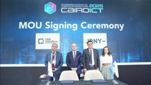 الرقابة المالية تشارك بفعاليات ملتقى صناعة التكنولوجيا المالية بالجونة