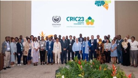 "بحوث الصحراء" يشارك في اجتماع لجنة متابعة تنفيذ اتفاقية الأمم المتحدة لمكافحة التصحر