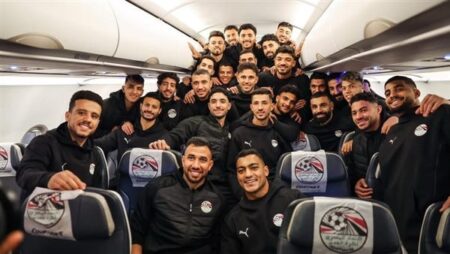 بعثة منتخب مصر تصل أكادير استعدادًا للمشاركة في بطولة كأس الأمم الأفريقية بالمغرب بعثة منتخب مصر تصل أكادير استعدادًا للمشاركة في بطولة كأس الأمم الأفريقية بالمغرب