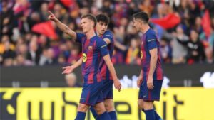 موعد مباراة برشلونة ضد ريال بيتيس والقناة الناقلة