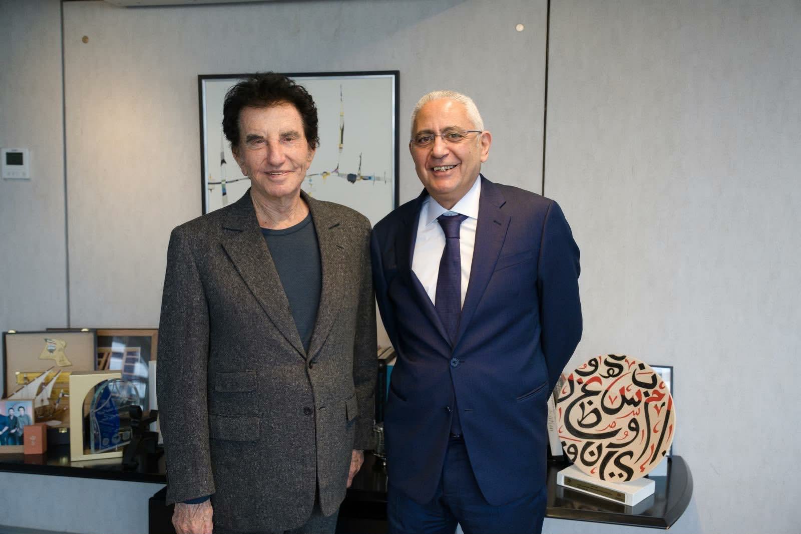 سفير مصر في باريس يلتقي برئيس معهد العالم العربي لتعزيز التعاون الثقافي المشترك 2 سفير مصر في باريس يلتقي برئيس معهد العالم العربي لتعزيز التعاون الثقافي المشترك