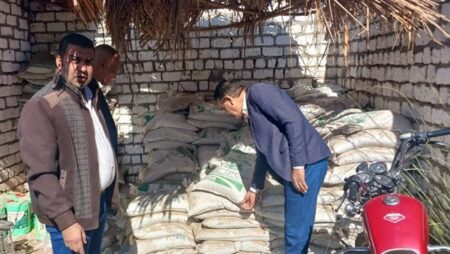 الزراعة: ضبط 7.4 طن أسمدة مهربة للسوق السوداء في حملات موسعة بالأقصر وكفر الشيخ