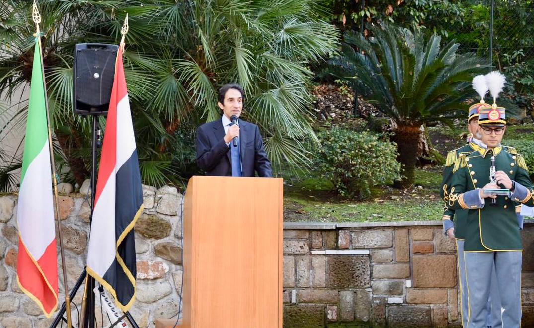 بسام راضي: الأكاديمية المصرية للفنون بروما تستضيف الموسيقى العسكرية الإيطالية(صور) 2 بسام راضي: الأكاديمية المصرية للفنون بروما تستضيف الموسيقى العسكرية الإيطالية(صور)