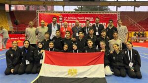 تايكوندو مصر يواصل التألق في اليوم الثاني بدورة الألعاب الإفريقية للشباب