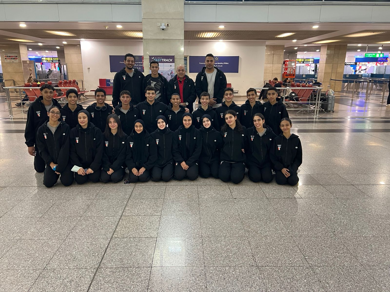 الفوج الثاني من البعثة المصرية يغادر إلى أنجولا للمشاركة في دورة الألعاب الإفريقية للشباب 1 الفوج الثاني من البعثة المصرية يغادر إلى أنجولا للمشاركة في دورة الألعاب الإفريقية للشباب