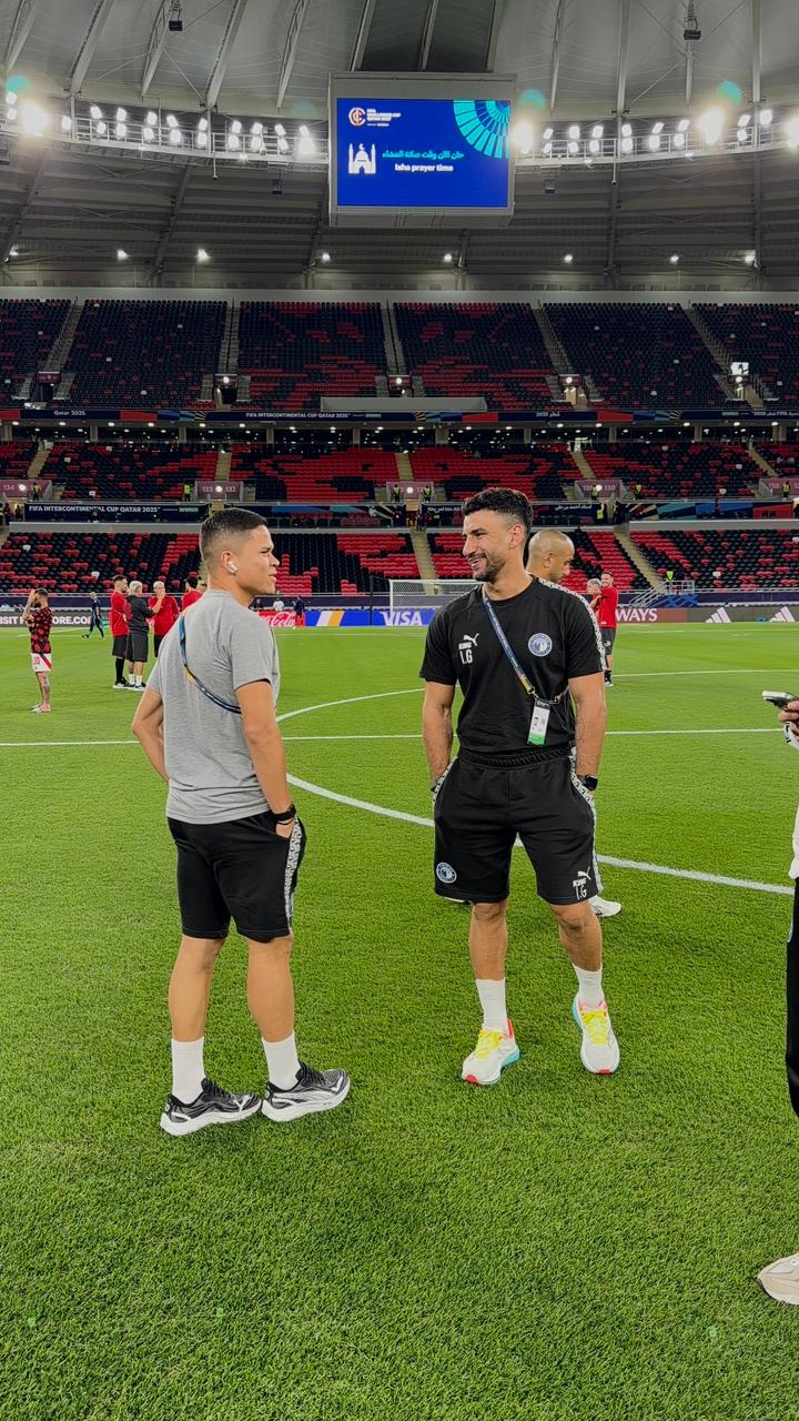 كأس القارات للأندية.. بيراميدز يتفقد ملعب "أحمد بن علي المونديالي" قبل مواجهة فلامنجو 1 كأس القارات للأندية.. بيراميدز يتفقد ملعب "أحمد بن علي المونديالي" قبل مواجهة فلامنجو