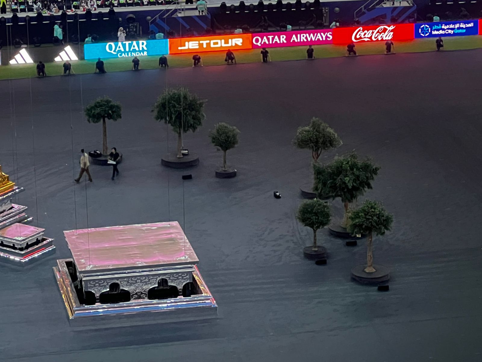مصر24 نيوز ترصد بالصور استعدادات حفل افتتاح كأس العرب في قطر