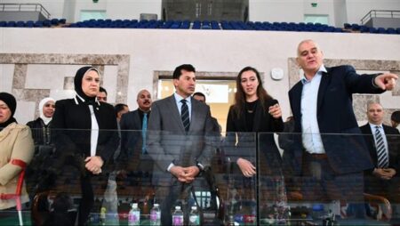 وزير الشباب يشهد ختام بطولة مصر الدولية للريشة الطائرة البارالمبية
