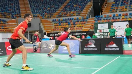 9 مصريين في قبل نهائي البطولة مصر24للريشة الطائرة بالعاصمة الجديدة