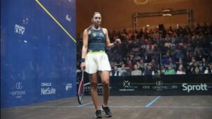 هانيا الحمامي تتأهل إلى نصف نهائي بطولة سبروت للأبطال 2026