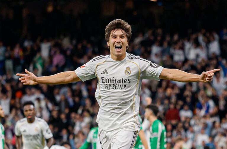 جارسيا بعد الهاتريك أمام بيتيس: لا أشعر بالضغط بسبب مبابي.. وقرار مشاركتي بيد ألونسو جارسيا بعد الهاتريك أمام بيتيس: لا أشعر بالضغط بسبب مبابي.. وقرار مشاركتي بيد ألونسو