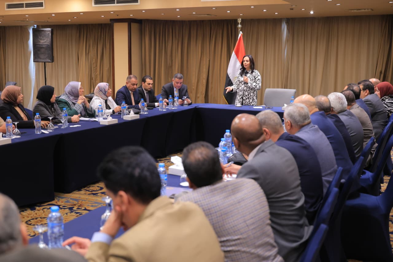وزيرة التضامن تلتقي مديري مديريات التضامن الاجتماعي بالمحافظات