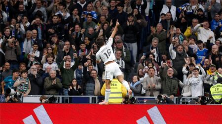 فيديو | جونزالو يسجل هدف ريال مدريد الثاني أمام ريال بيتيس.. وأسينسيو يضيف الثالث