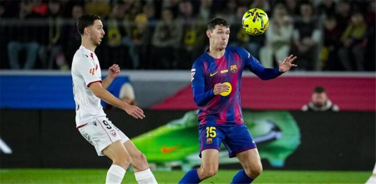 رابطة الليجا تعلن قرارها بشأن إصابة كريستنسن وتأثيره على تسجيل صفقة برشلونة