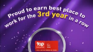 المصرية للاتصالات تحصد شهادة «Top Employer» لأفضل بيئة عمل 2026