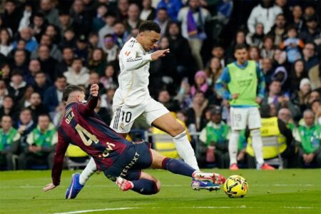 فيديو | مبابي يسجل هدف ريال مدريد الأول أمام ليفانتي