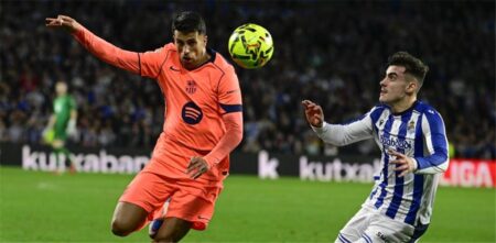 كانسيلو يكشف ماذا قال له فليك في مشاركته الأولى مع برشلونة أمام ريال سوسيداد