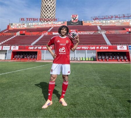 فيديو | مروان عثمان بعد انضمامه إلى الأهلي: تمنيت اللعب ضد ريال مدريد