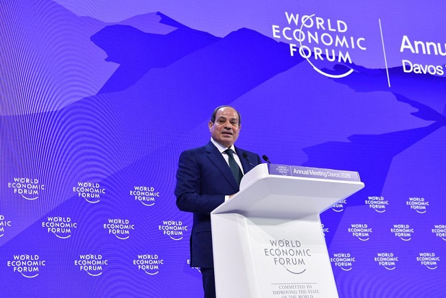 لقاء ترامب الأبرز.. نشاط الرئيس السيسي في دافوس (صور)