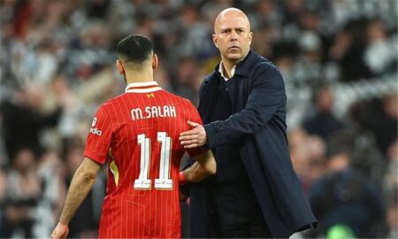 سيدورف يوجه رسالة لـ سلوت بشأن محمد صلاح بعد الفوز على مارسيليا سيدورف يوجه رسالة لـ سلوت بشأن محمد صلاح بعد الفوز على مارسيليا