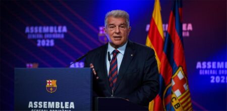 رسميًأ.. لابورتا يعلن موعد انتخابات رئاسة برشلونة