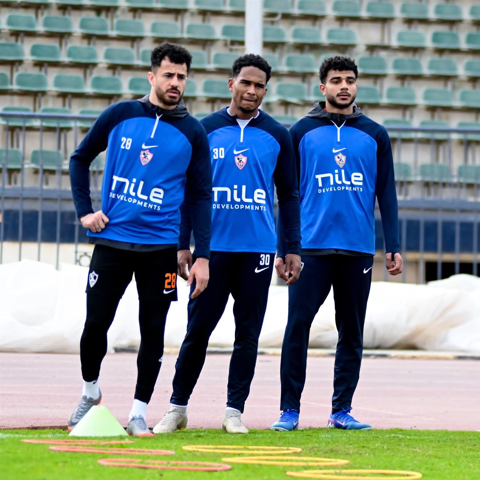 الزمالك يختتم استعداداته لمواجهة المصري بالكونفدرالية