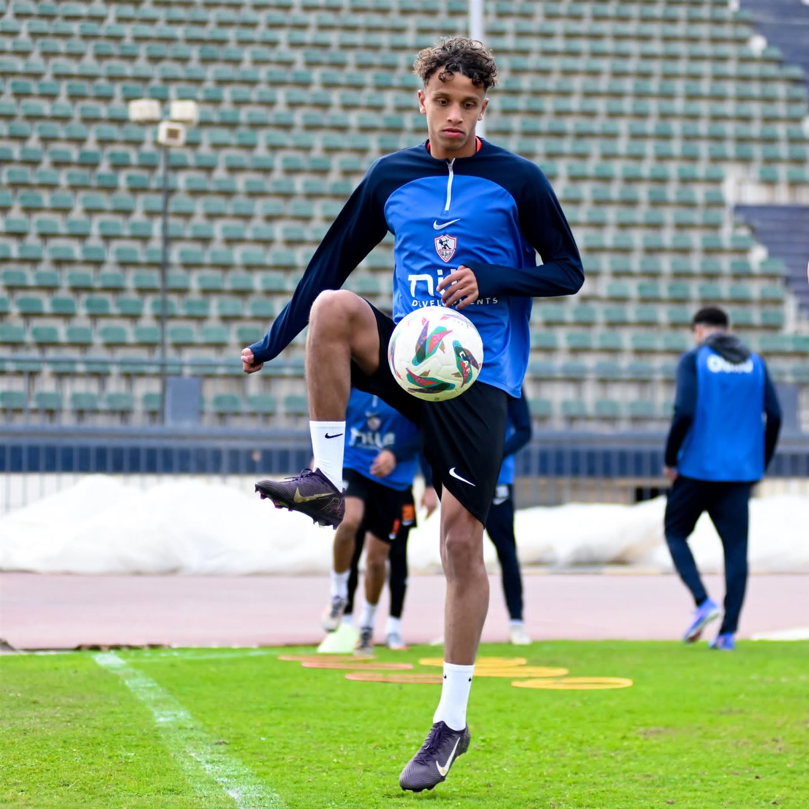 الزمالك يختتم استعداداته لمواجهة المصري بالكونفدرالية