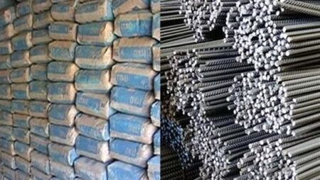 أسعار الحديد والأسمنت مساء اليوم 24 يناير 2026