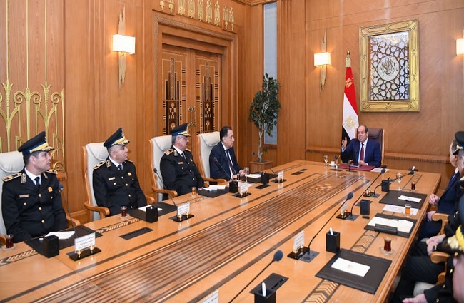 25 صورة ترصد حفل عيد الشرطة الـ74 وتكريم السيسي لأسر الشهداء وقيادات الداخلية