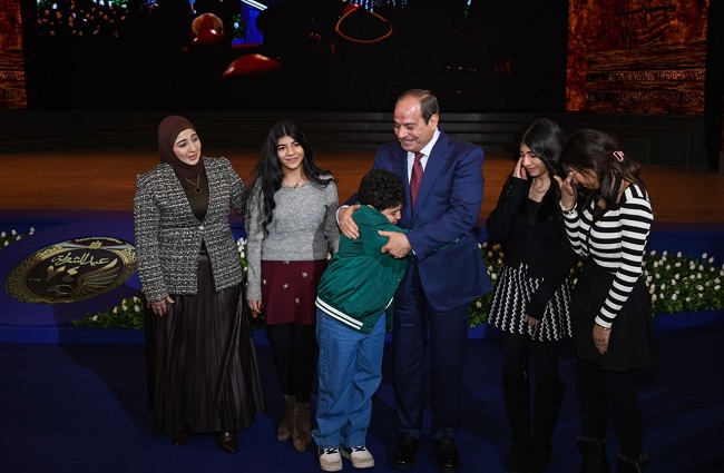 25 صورة ترصد حفل عيد الشرطة الـ74 وتكريم السيسي لأسر الشهداء وقيادات الداخلية