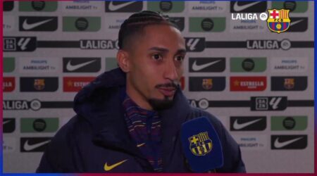 رافينها: توقعنا مباراة صعبة أمام ريال أوفييدو.. وما زلت في نفس مستوى الموسم الماضي رافينها: توقعنا مباراة صعبة أمام ريال أوفييدو.. وما زلت في نفس مستوى الموسم الماضي