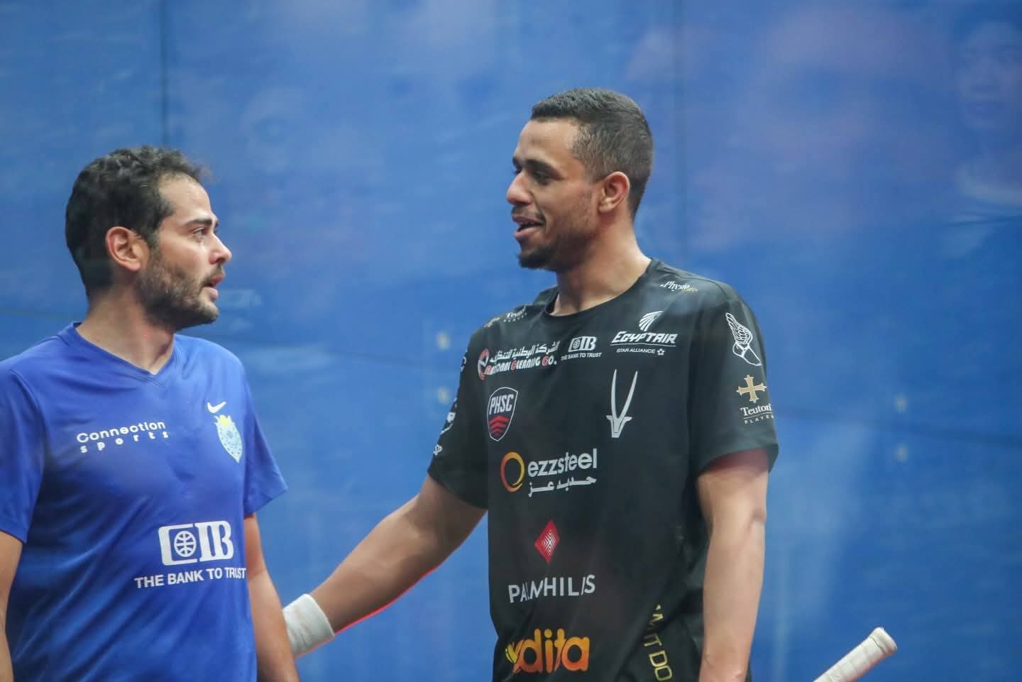 مصطفى عسل يلتقى ببول كول فى نهائي بطولة الأبطال للاسكواش 2026