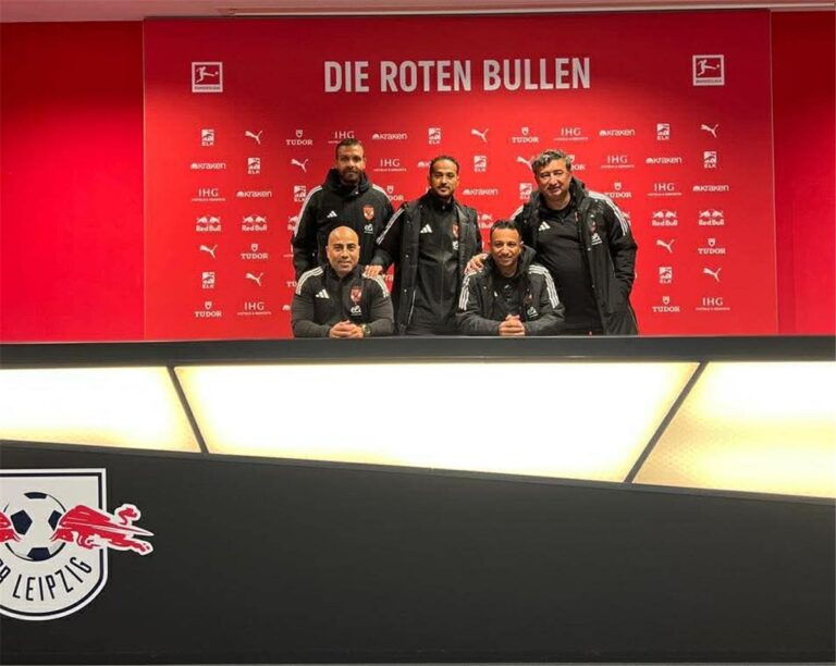 وفد من قطاع ناشئي الأهلي يقضي معايشة مع لايبزيج الألماني وفد من قطاع ناشئي الأهلي يقضي معايشة مع لايبزيج الألماني